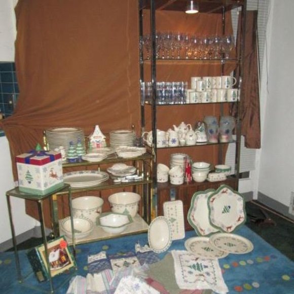 Vintage Pfaltzgraff Nordic gravy boat plate Retired stone wear Rustic cabin USA - Picture 9 of 10